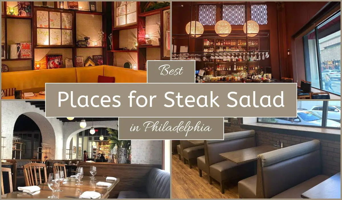 Best Places For Steak Salad In Philadelphia